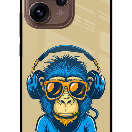 Monkey Headphone Oppo Reno15 Pro 5G Metal Case Back Cover by Casekaro
