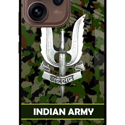 Balidan Indian Logo Oppo Reno15 Pro 5G Metal Case Back Cover by Casekaro