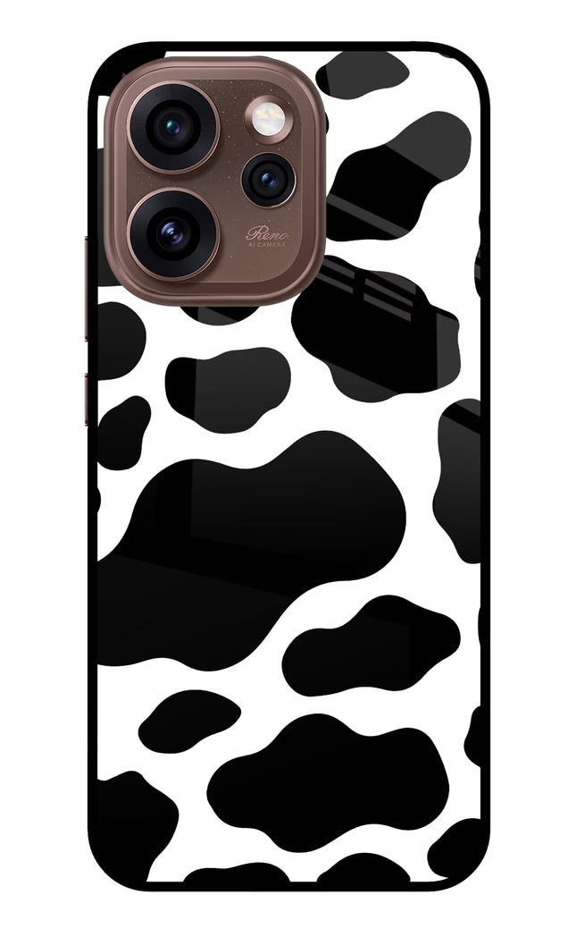Cow Spots Oppo Reno15 Pro 5G Metal Case Back Cover by Casekaro