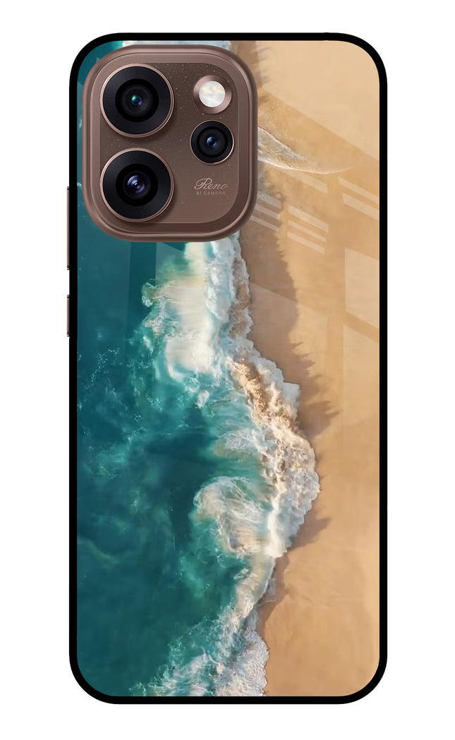 Ocean Beach Oppo Reno15 Pro 5G Metal Case Back Cover by Casekaro