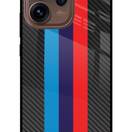 BMW Stripes Pattern Oppo Reno15 Pro 5G Metal Case Back Cover by Casekaro