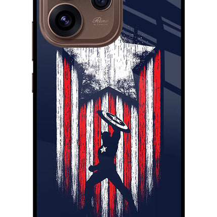 Captain America Marvel Art Oppo Reno15 Pro 5G Metal Case Back Cover by Casekaro