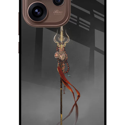 Shiv Trishul Oppo Reno15 Pro 5G Metal Case Back Cover by Casekaro