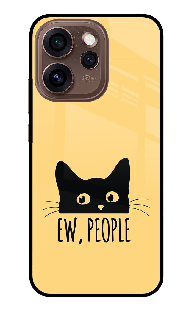 Ew People Catitude Oppo Reno15 Pro 5G Metal Case Back Cover by Casekaro