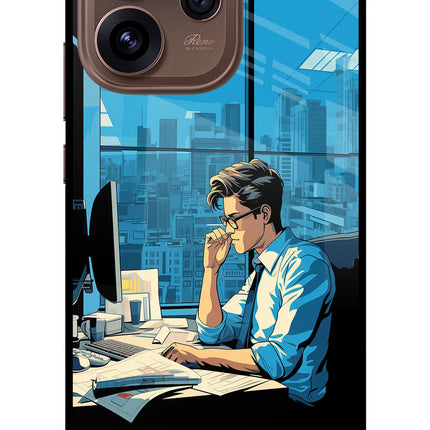 Focused Hustler (AI Generated) Oppo Reno15 Pro 5G Metal Case Back Cover by Casekaro