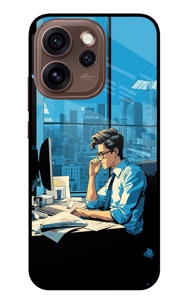 Focused Hustler (AI Generated) Oppo Reno15 Pro 5G Metal Case Back Cover by Casekaro