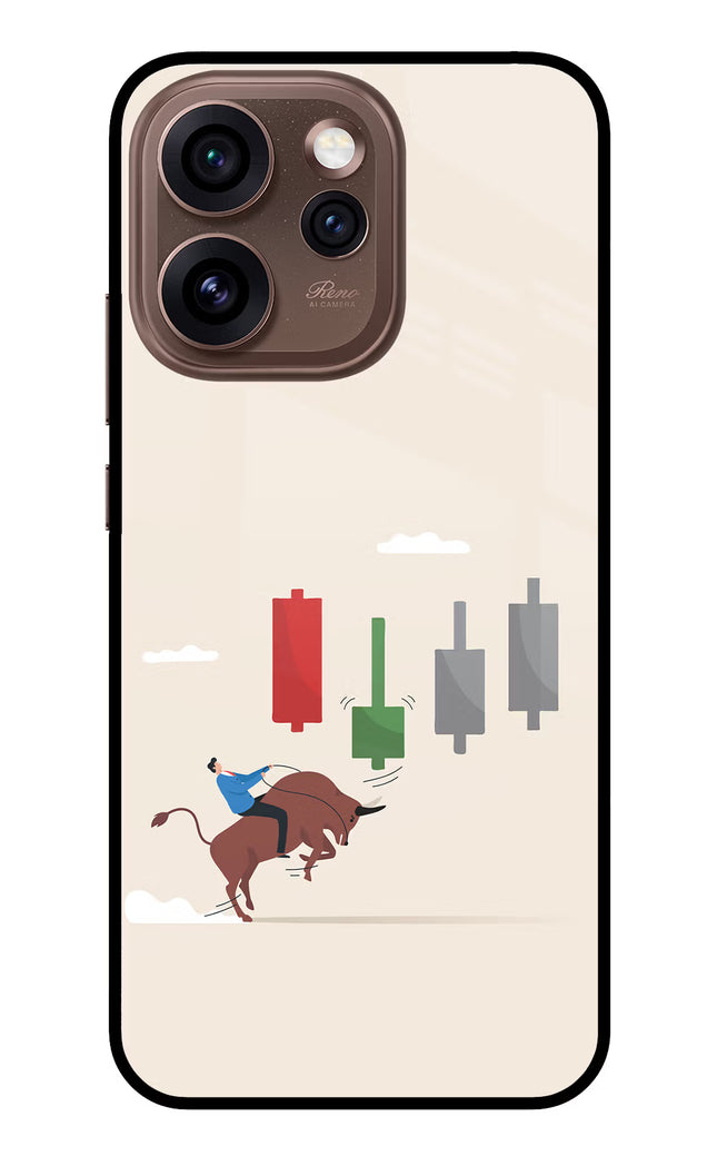 Bull Trading Momentum Oppo Reno15 Pro 5G Metal Case Back Cover by Casekaro