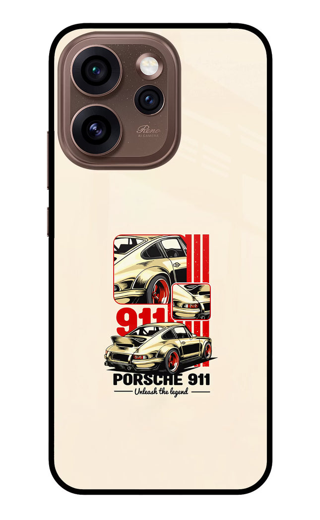 Classic Porsche 911 Oppo Reno15 Pro 5G Metal Case Back Cover by Casekaro
