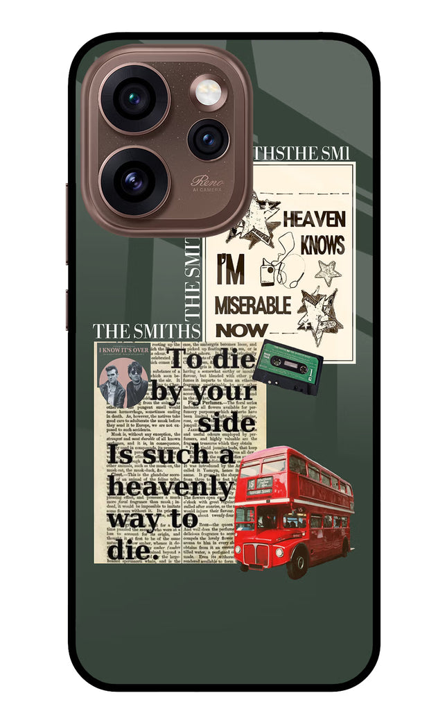 The Smiths Oppo Reno15 Pro 5G Metal Case Back Cover by Casekaro