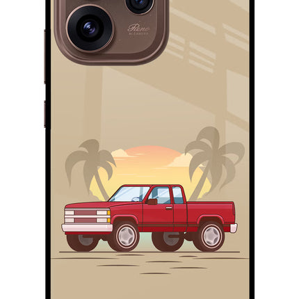 Desert Classic Drive Oppo Reno15 Pro 5G Metal Case Back Cover by Casekaro