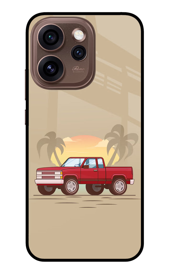 Desert Classic Drive Oppo Reno15 Pro 5G Metal Case Back Cover by Casekaro