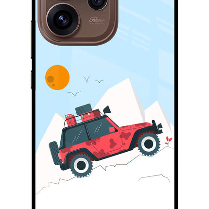 Mountain Trail Beast Oppo Reno15 Pro 5G Metal Case Back Cover by Casekaro