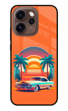 Palm Drive 80s Oppo Reno15 Pro 5G Metal Case Back Cover by Casekaro