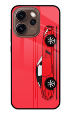 Red Velocity Oppo Reno15 Pro 5G Metal Case Back Cover by Casekaro