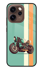 Striped Moto Drift Oppo Reno15 Pro 5G Metal Case Back Cover by Casekaro