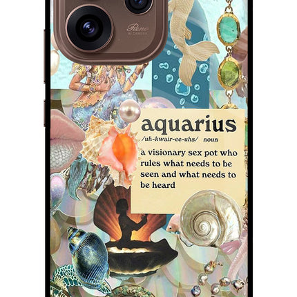 Aquarius Zodiac Oppo Reno15 Pro 5G Metal Case Back Cover by Casekaro