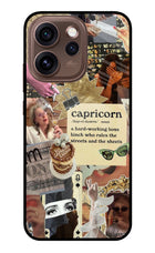 Capricorn Zodiac Oppo Reno15 Pro 5G Metal Case Back Cover by Casekaro