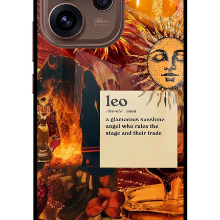 Leo Zodiac Oppo Reno15 Pro 5G Metal Case Back Cover by Casekaro