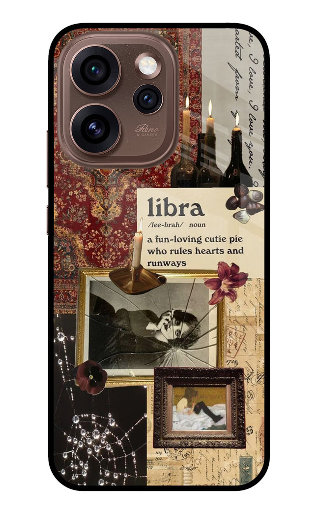 Libra Zodiac Oppo Reno15 Pro 5G Metal Case Back Cover by Casekaro