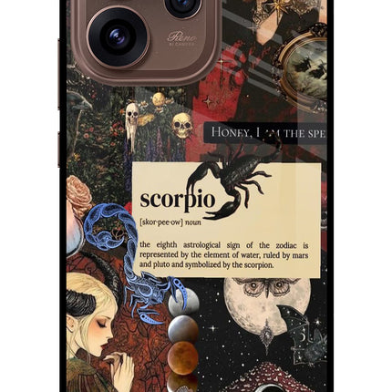 Scorpio Zodiac Oppo Reno15 Pro 5G Metal Case Back Cover by Casekaro