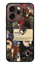 Scorpio Zodiac Oppo Reno15 Pro 5G Metal Case Back Cover by Casekaro