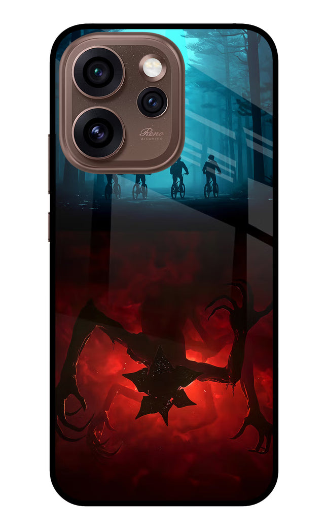 Ordinary Things Downside Up Oppo Reno15 Pro 5G Metal Case Back Cover by Casekaro