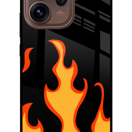 Fired Up – Black Oppo Reno15 Pro 5G Metal Case Back Cover by Casekaro
