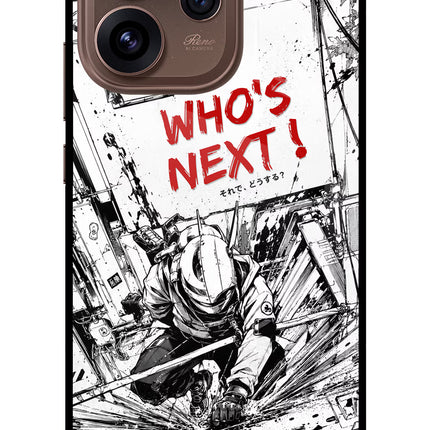Who's Next Oppo Reno15 Pro 5G Metal Case Back Cover by Casekaro