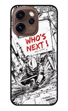 Who's Next Oppo Reno15 Pro 5G Metal Case Back Cover by Casekaro