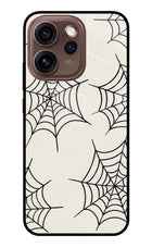 Spider Web Oppo Reno15 Pro 5G Metal Case Back Cover by Casekaro
