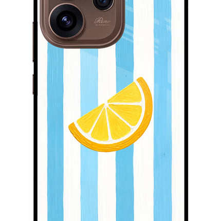 Summer Lemon Oppo Reno15 Pro 5G Metal Case Back Cover by Casekaro
