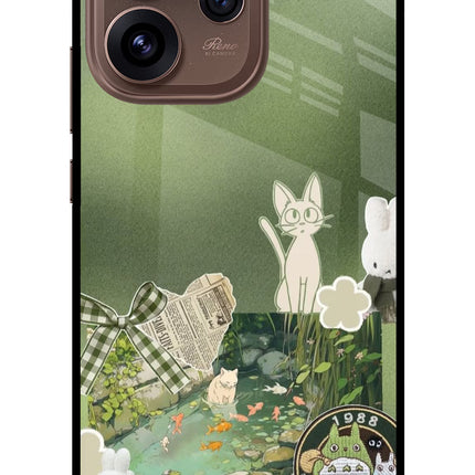 Aesthetic anime Oppo Reno15 Pro 5G Metal Case Back Cover by Casekaro
