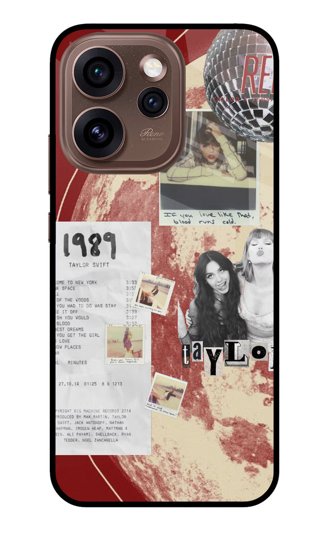 Taylor Swift Oppo Reno15 Pro 5G Metal Case Back Cover by Casekaro