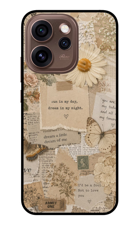 Vintage case Oppo Reno15 Pro 5G Back Cover