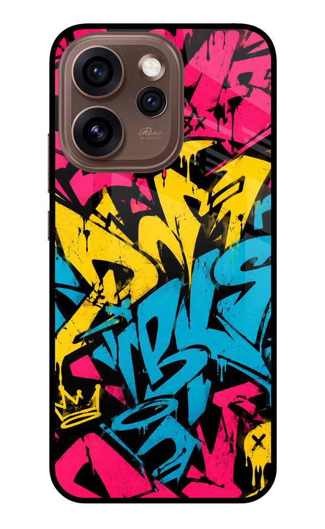 Graffiti Vibe Oppo Reno15 Pro 5G Metal Case Back Cover by Casekaro