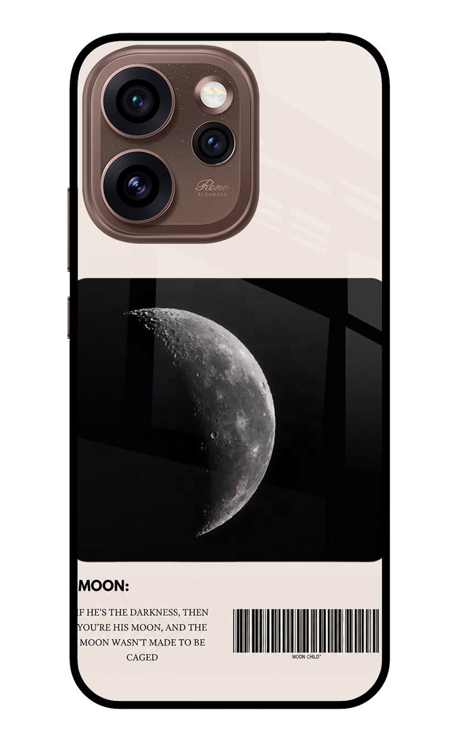 Moon Phase Oppo Reno15 Pro 5G Metal Case Back Cover by Casekaro