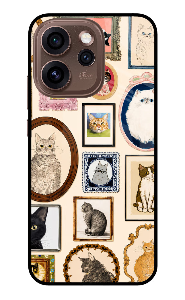 Mirror Cats Oppo Reno15 Pro 5G Metal Case Back Cover by Casekaro