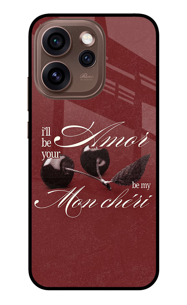 Velvet Cherry Oppo Reno15 Pro 5G Metal Case Back Cover by Casekaro