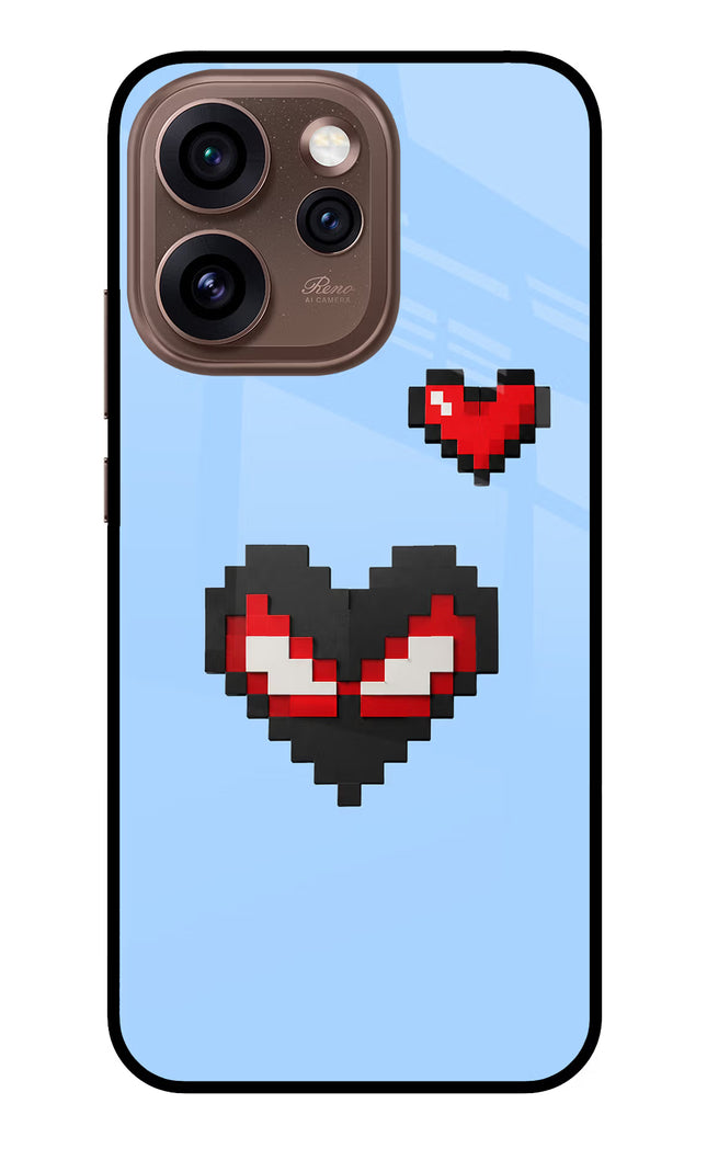 Peter Heart Oppo Reno15 Pro 5G Metal Case Back Cover by Casekaro