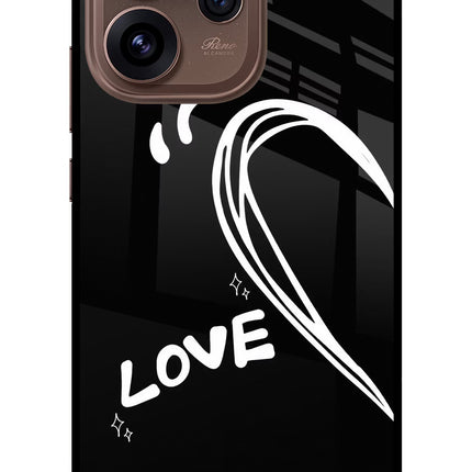 Love Line Oppo Reno15 Pro 5G Metal Case Back Cover by Casekaro