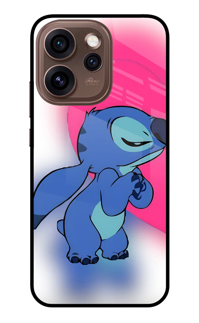 Stitch Hug Oppo Reno15 Pro 5G Metal Case Back Cover by Casekaro