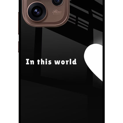 This World Oppo Reno15 Pro 5G Metal Case Back Cover by Casekaro