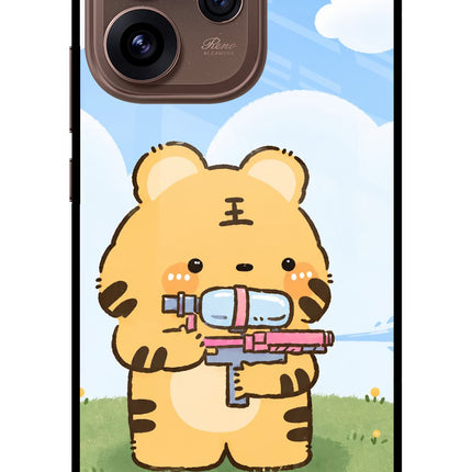 Tiger Treat Oppo Reno15 Pro 5G Metal Case Back Cover by Casekaro