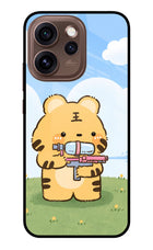 Tiger Treat Oppo Reno15 Pro 5G Metal Case Back Cover by Casekaro