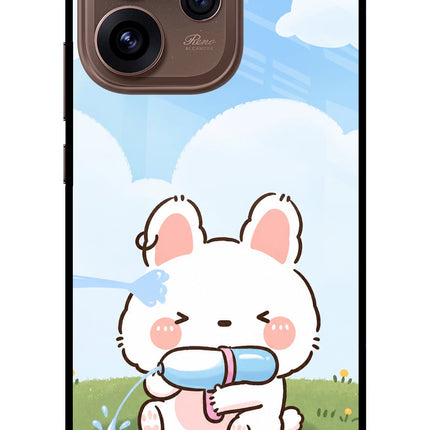 Bunny Treat Oppo Reno15 Pro 5G Metal Case Back Cover by Casekaro