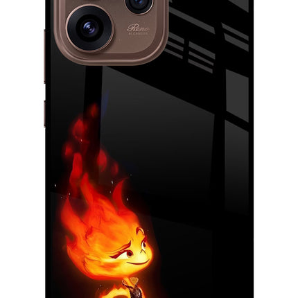 Ember Flame Oppo Reno15 Pro 5G Metal Case Back Cover by Casekaro