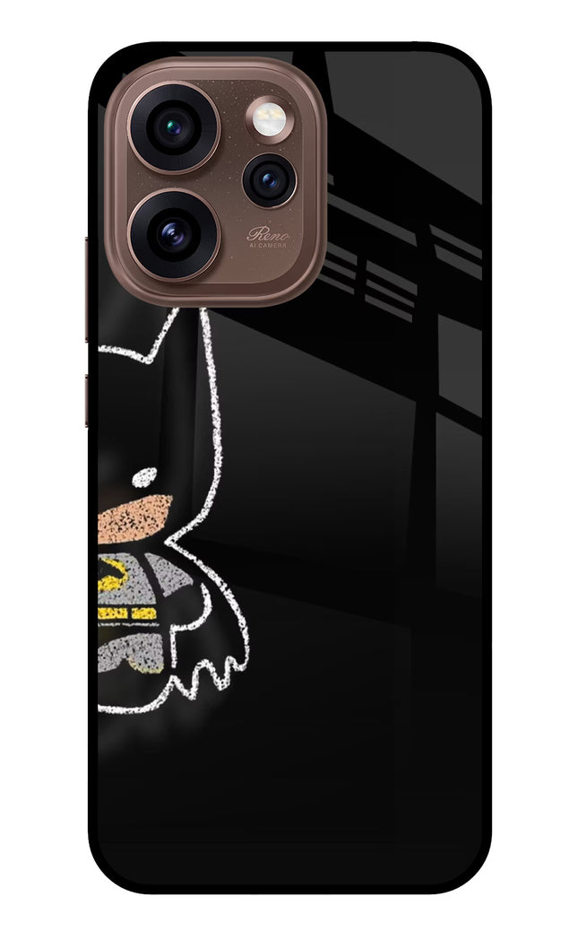 Bat Kitty Oppo Reno15 Pro 5G Metal Case Back Cover by Casekaro