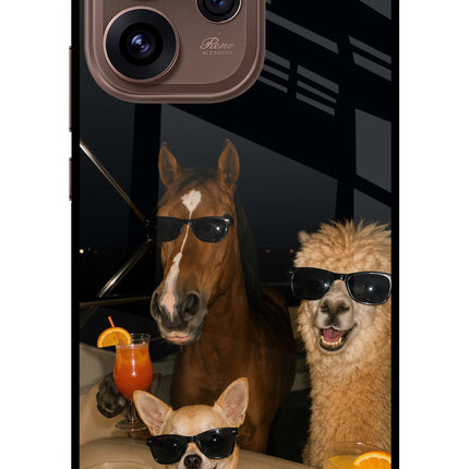 Party Squad Oppo Reno15 Pro 5G Metal Case Back Cover by Casekaro