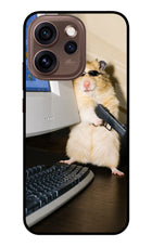Hacker Hamster Oppo Reno15 Pro 5G Metal Case Back Cover by Casekaro