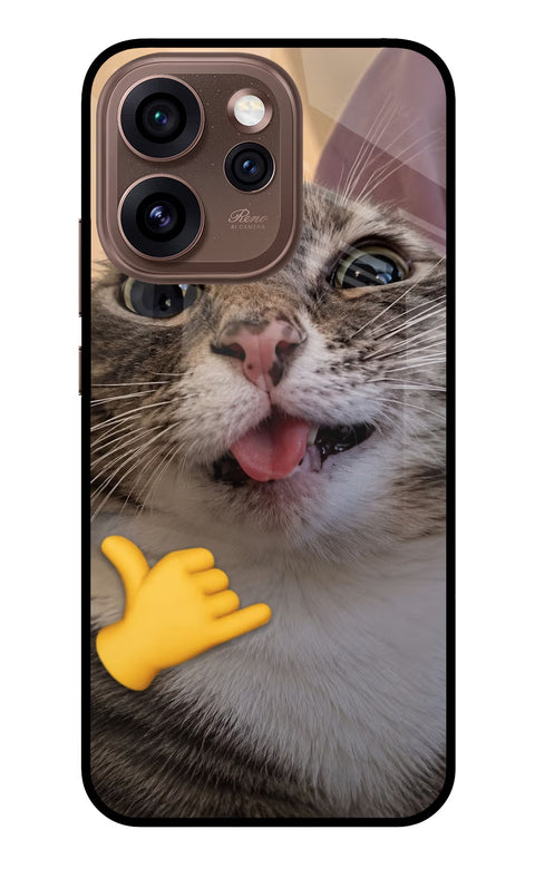 Silly Cat Call Oppo Reno15 Pro 5G Back Cover